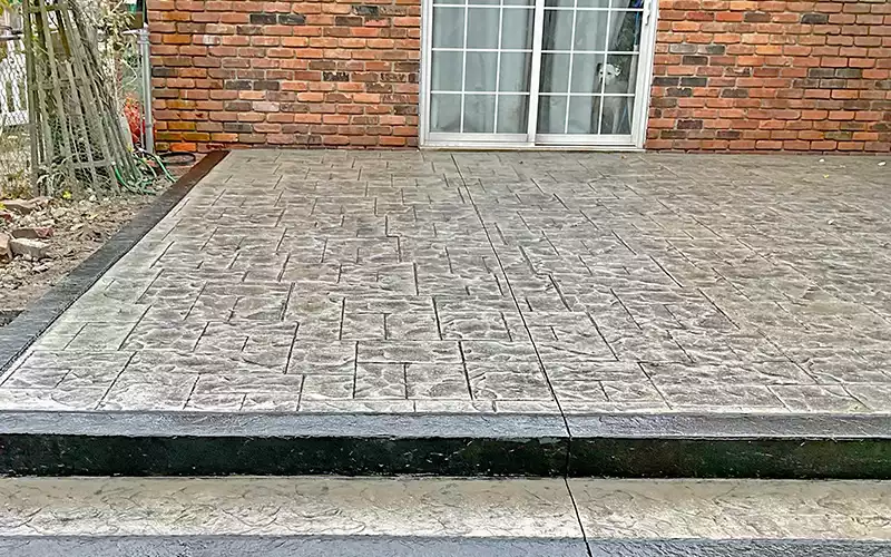 Stamped Concrete Patio