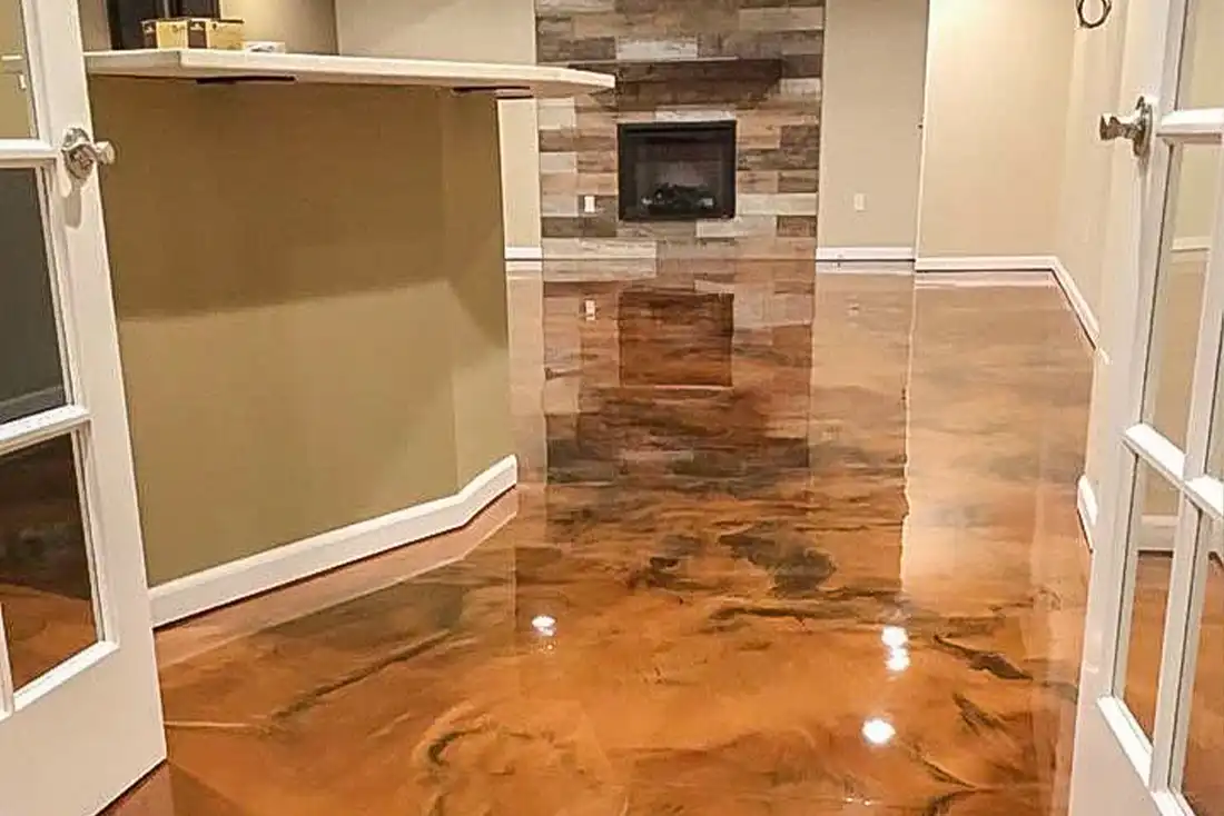 Epoxy Basement Floor