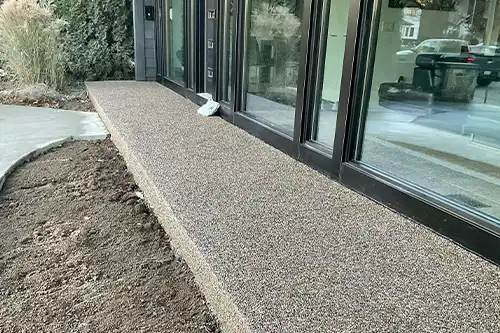 exposed aggregate concrete