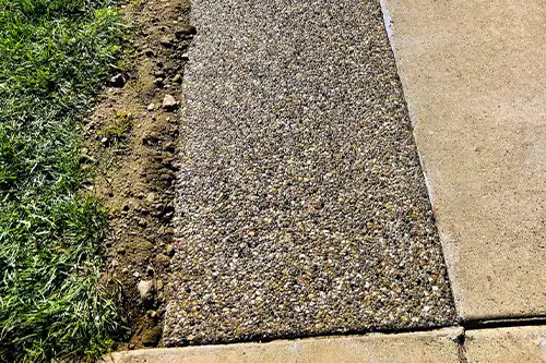 exposed aggregate concrete