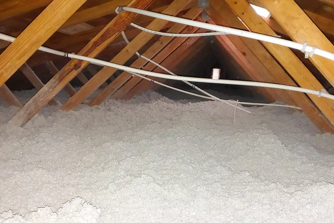 cellulose attic insulation