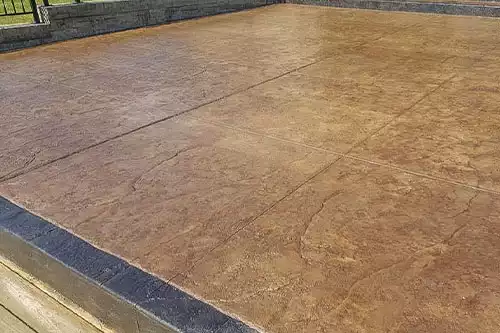 stamped concrete