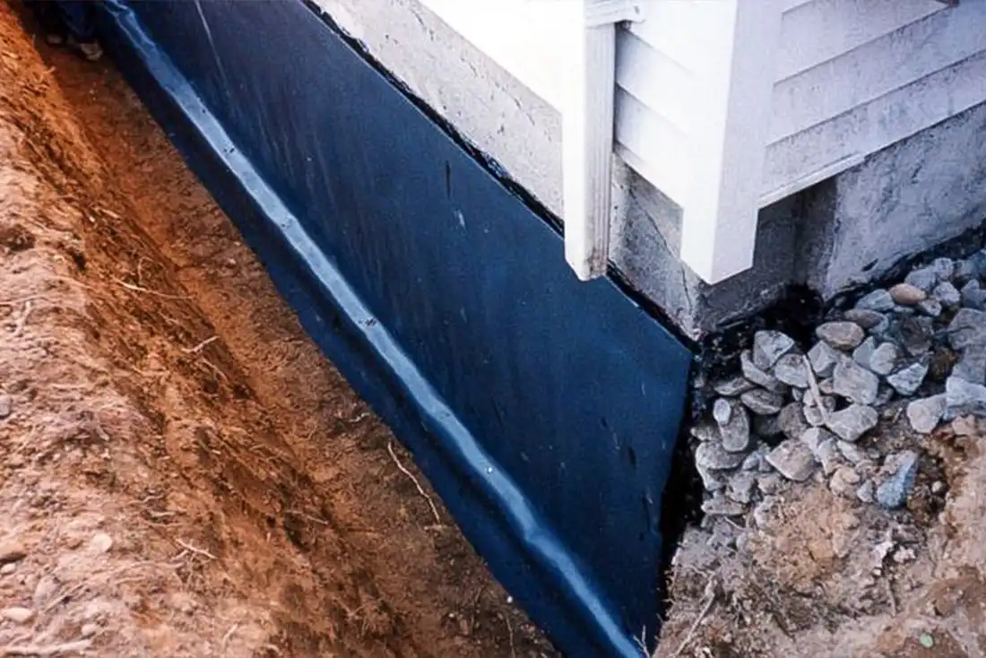 Basement waterproofing