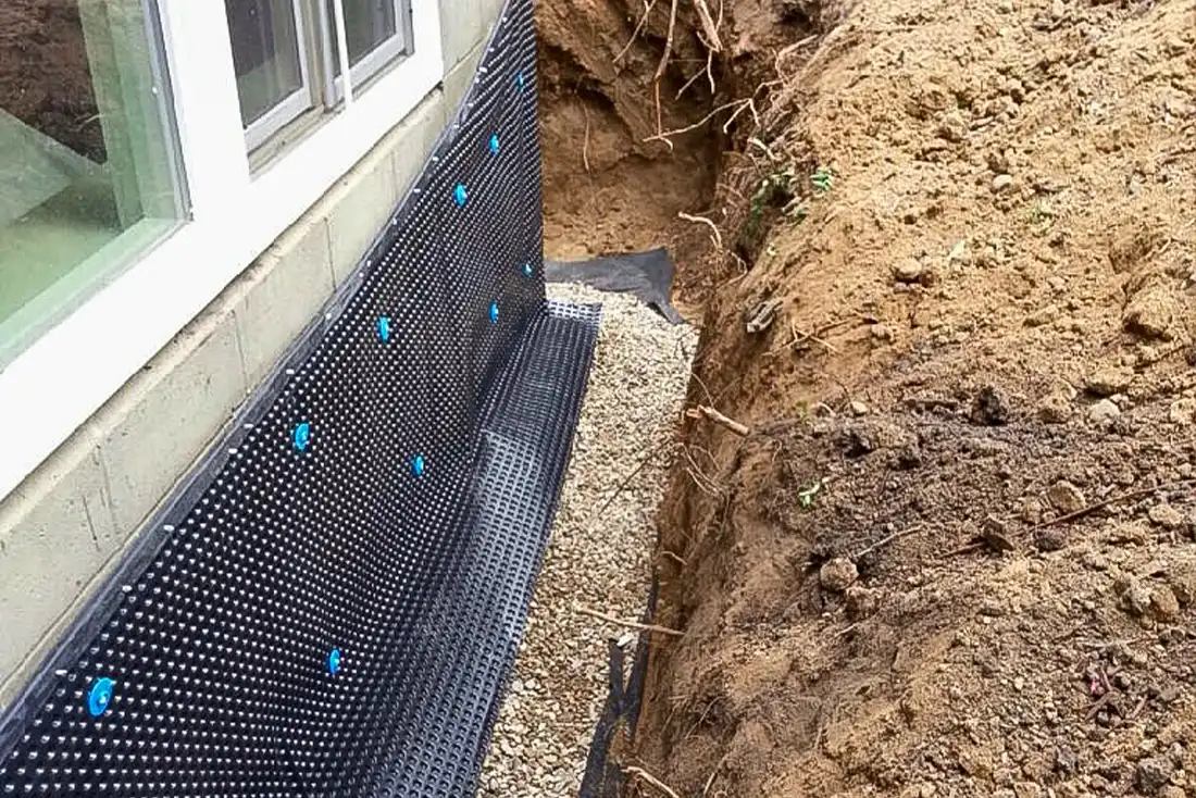 Foundation waterproofing